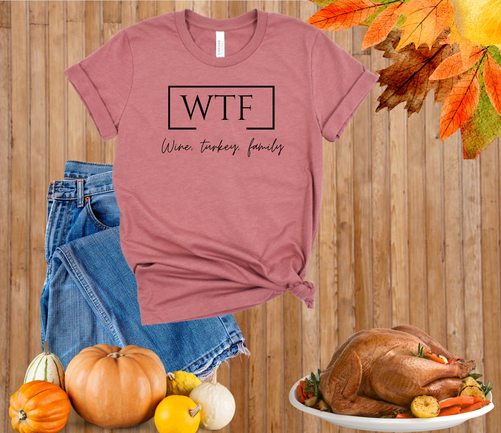 WTF turkey day TEE