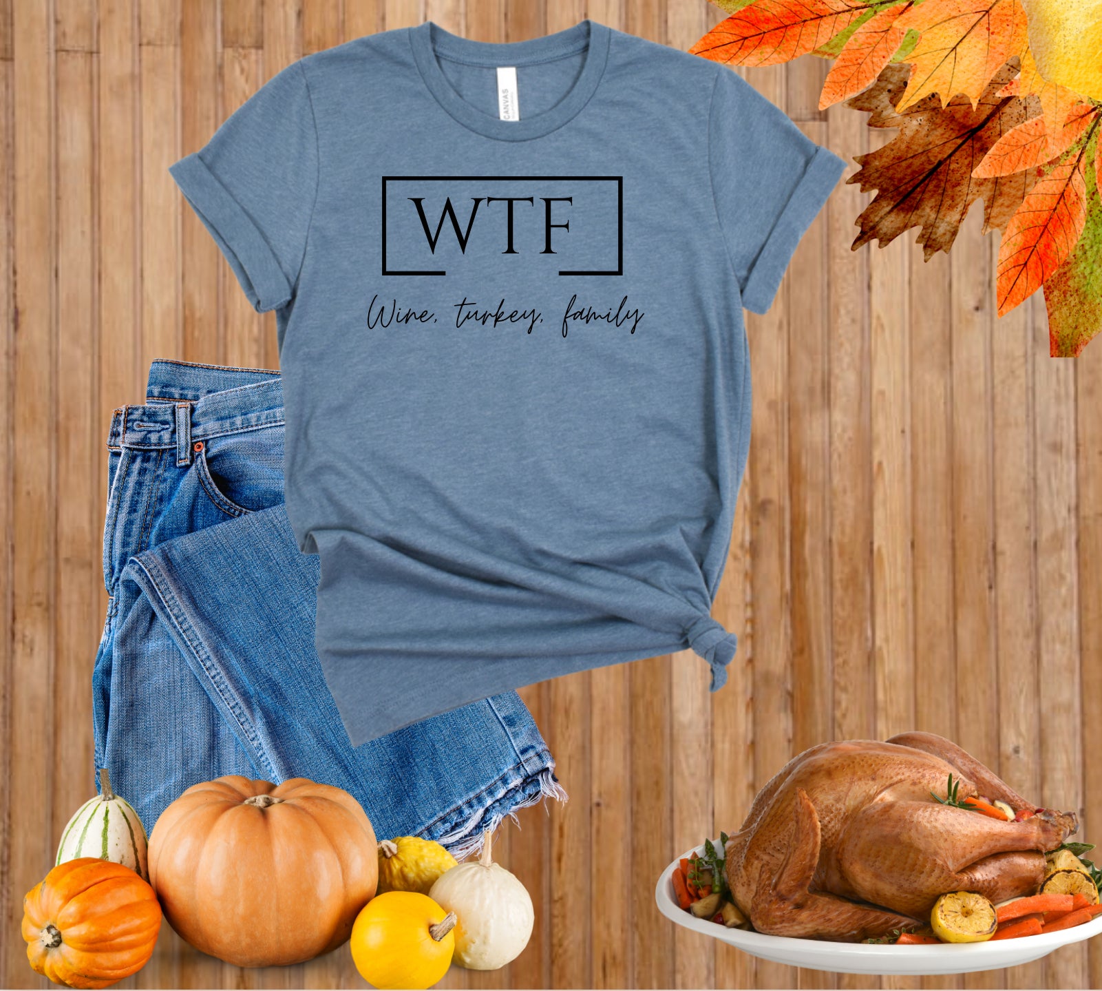WTF turkey day TEE