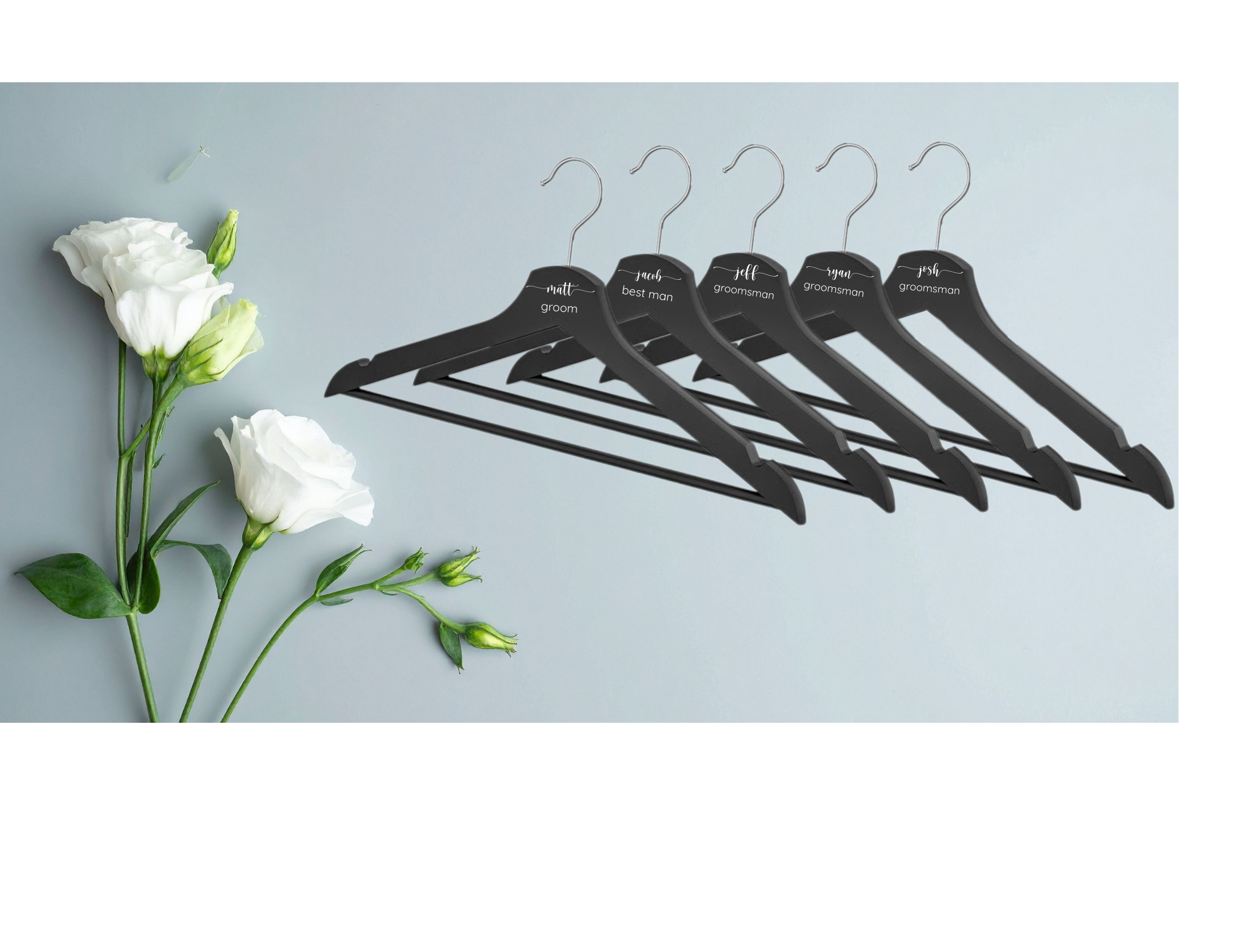 Bridal /Groom Party Hangers (Elegant)