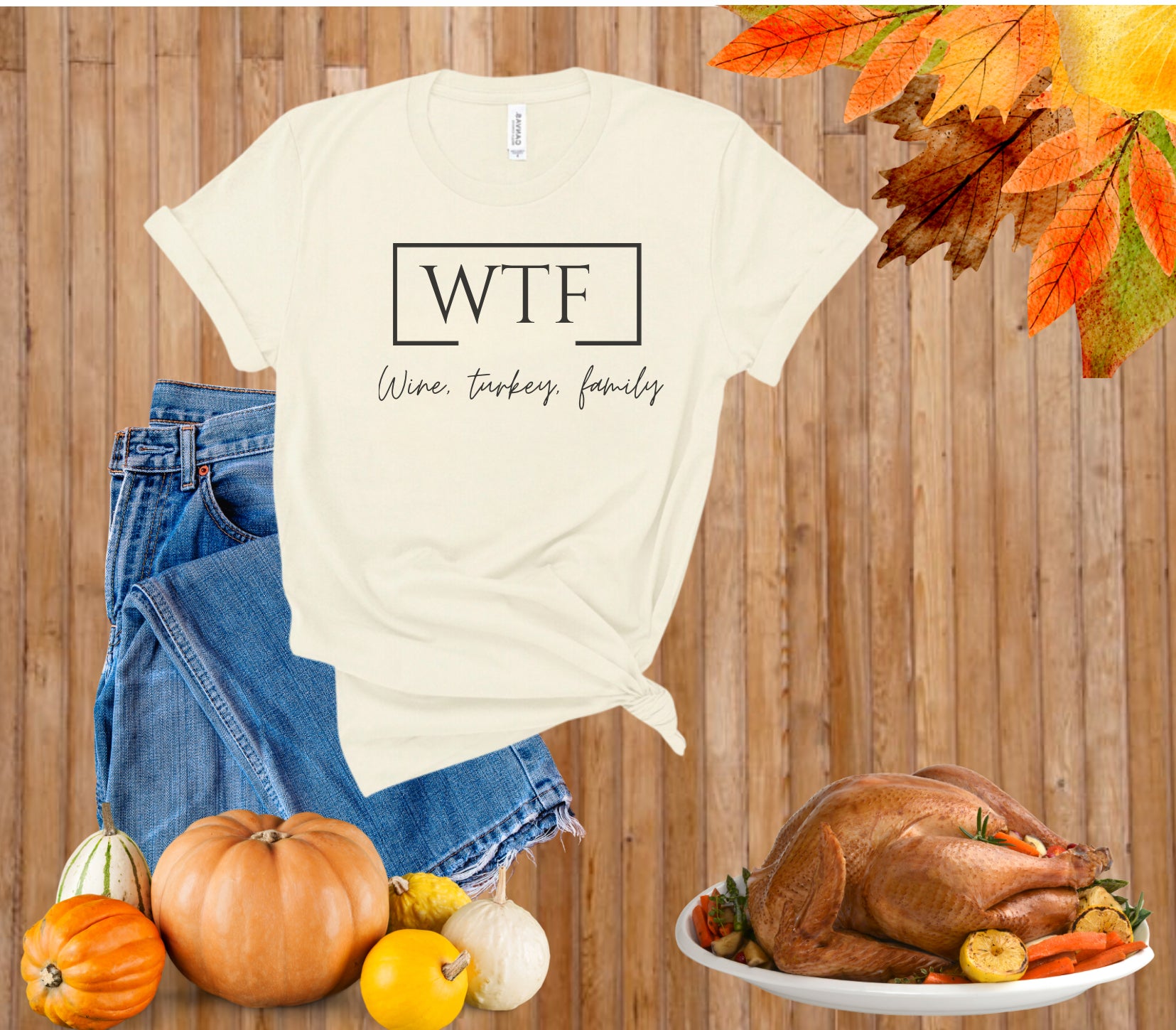 WTF turkey day TEE