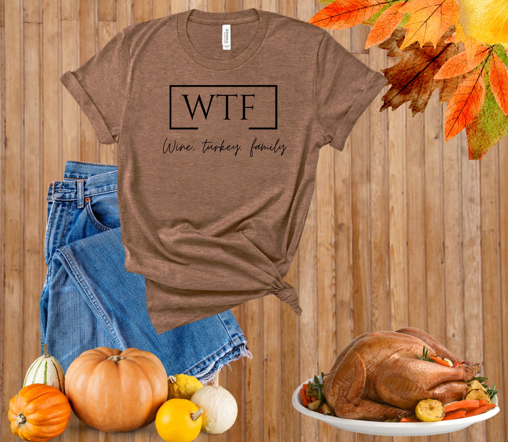 WTF turkey day TEE