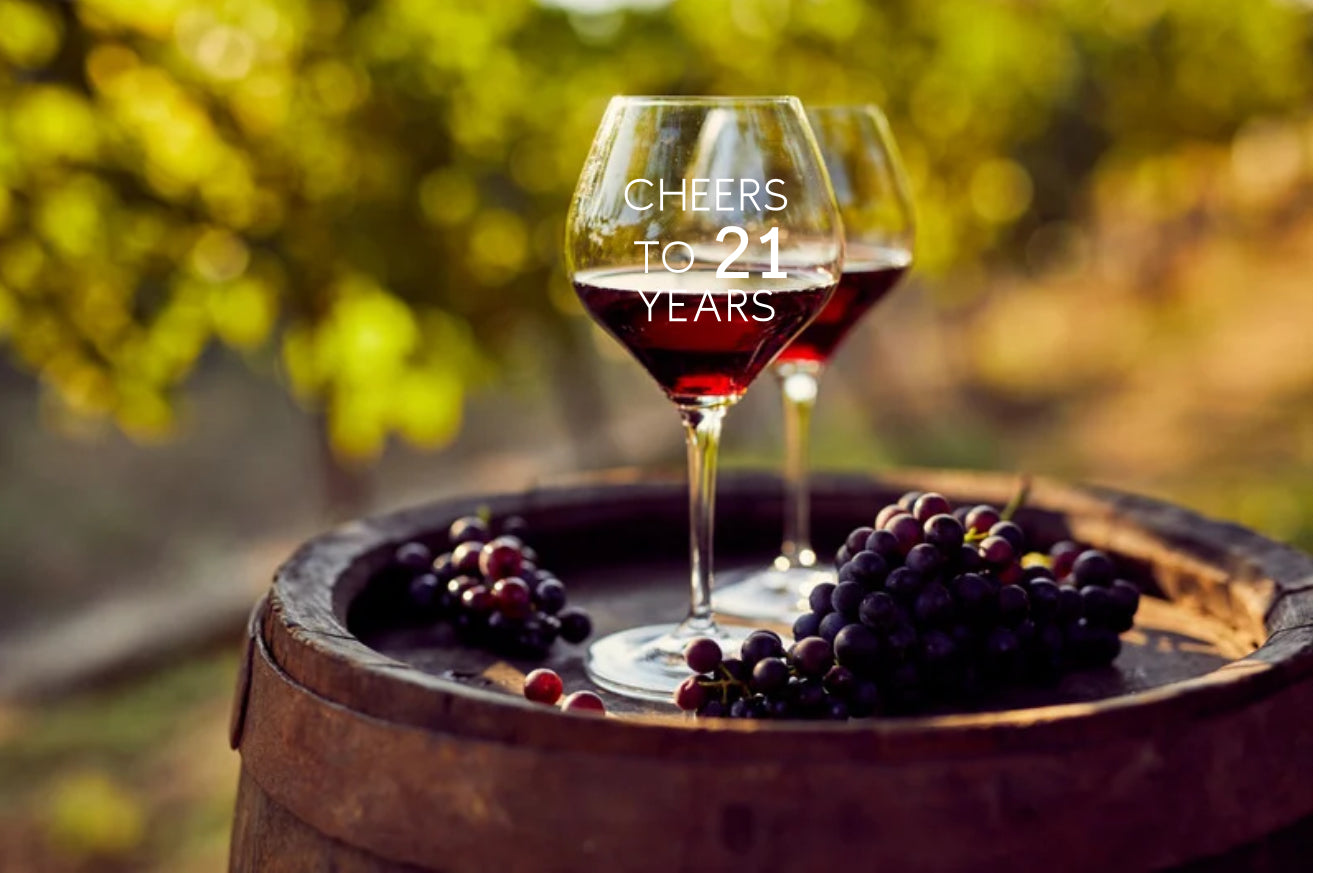 Cheers To 50 Years Wineglass