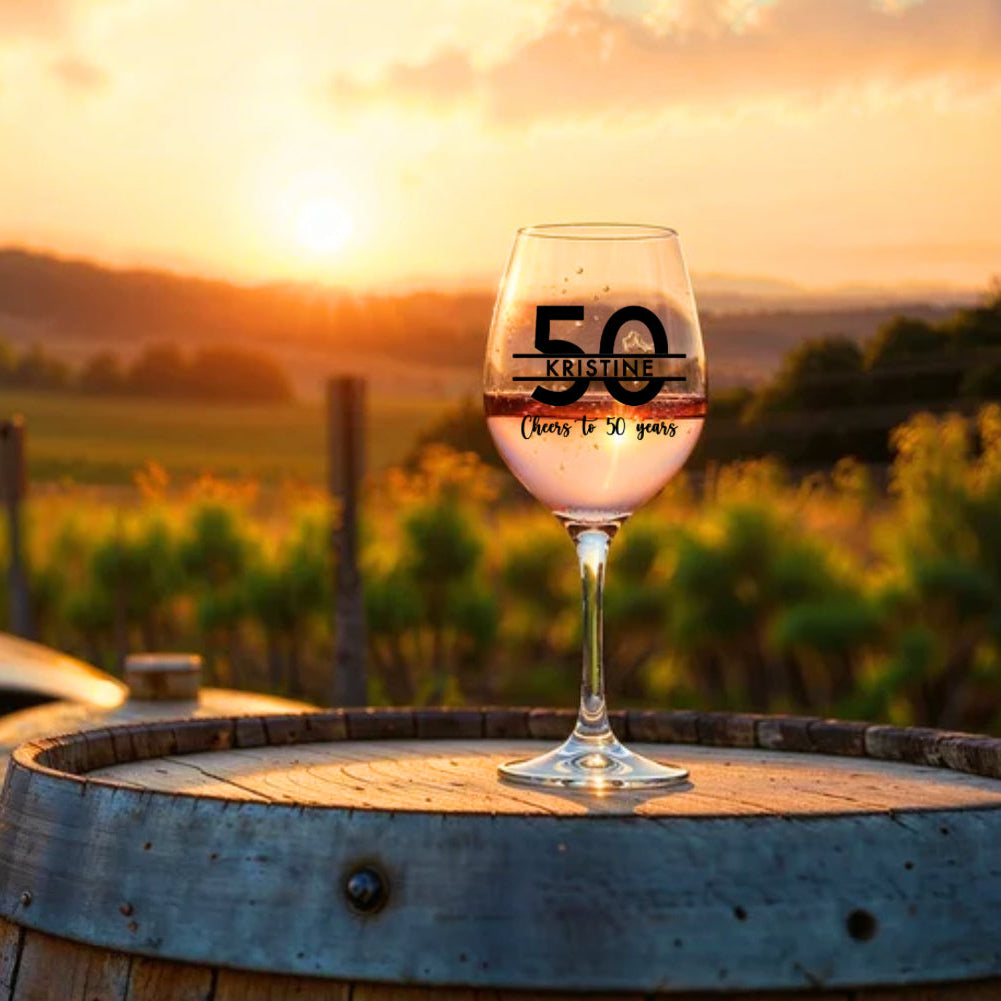 Cheers To 50 Years Split initial