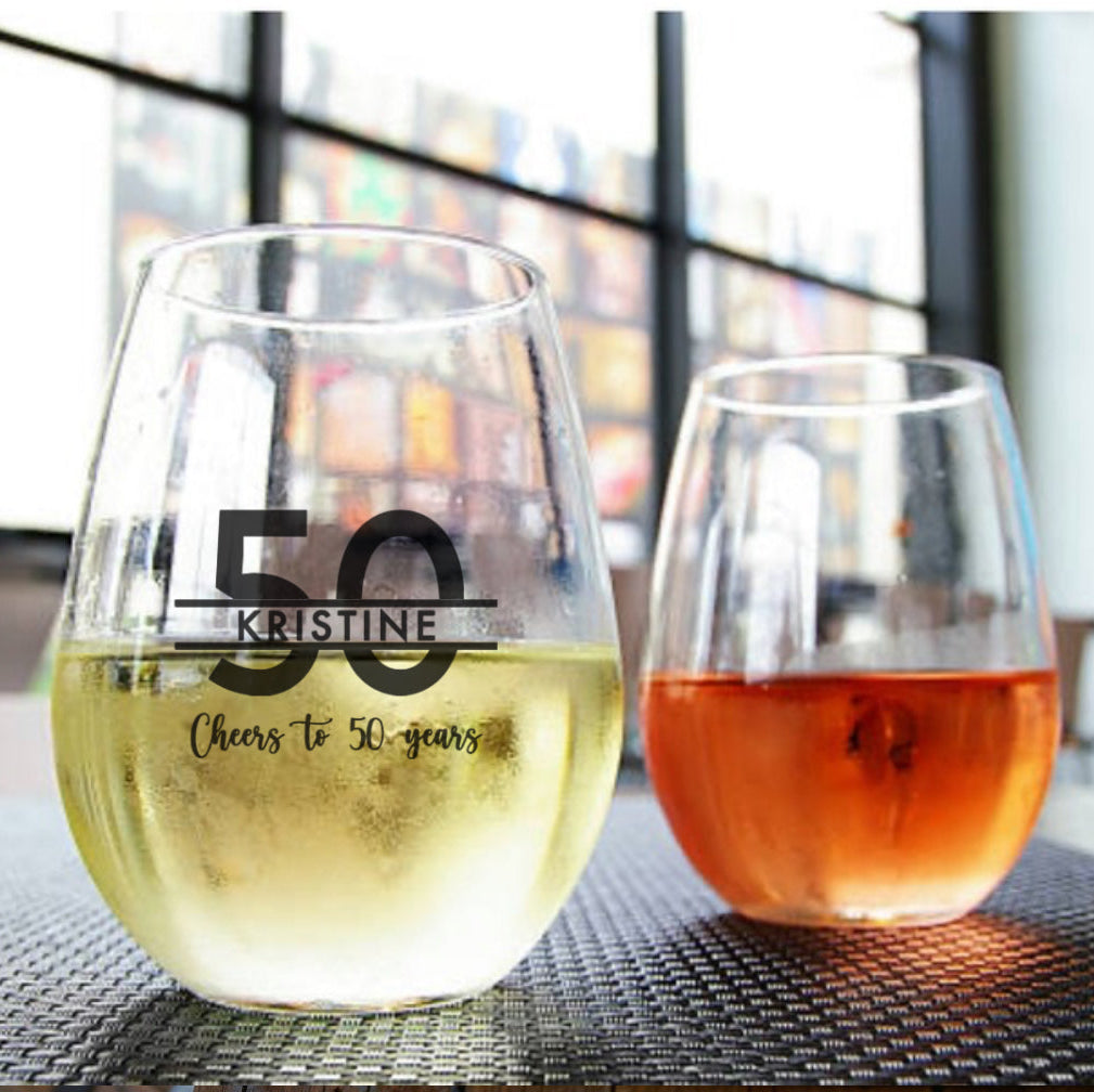 Cheers To 50 Years Split initial