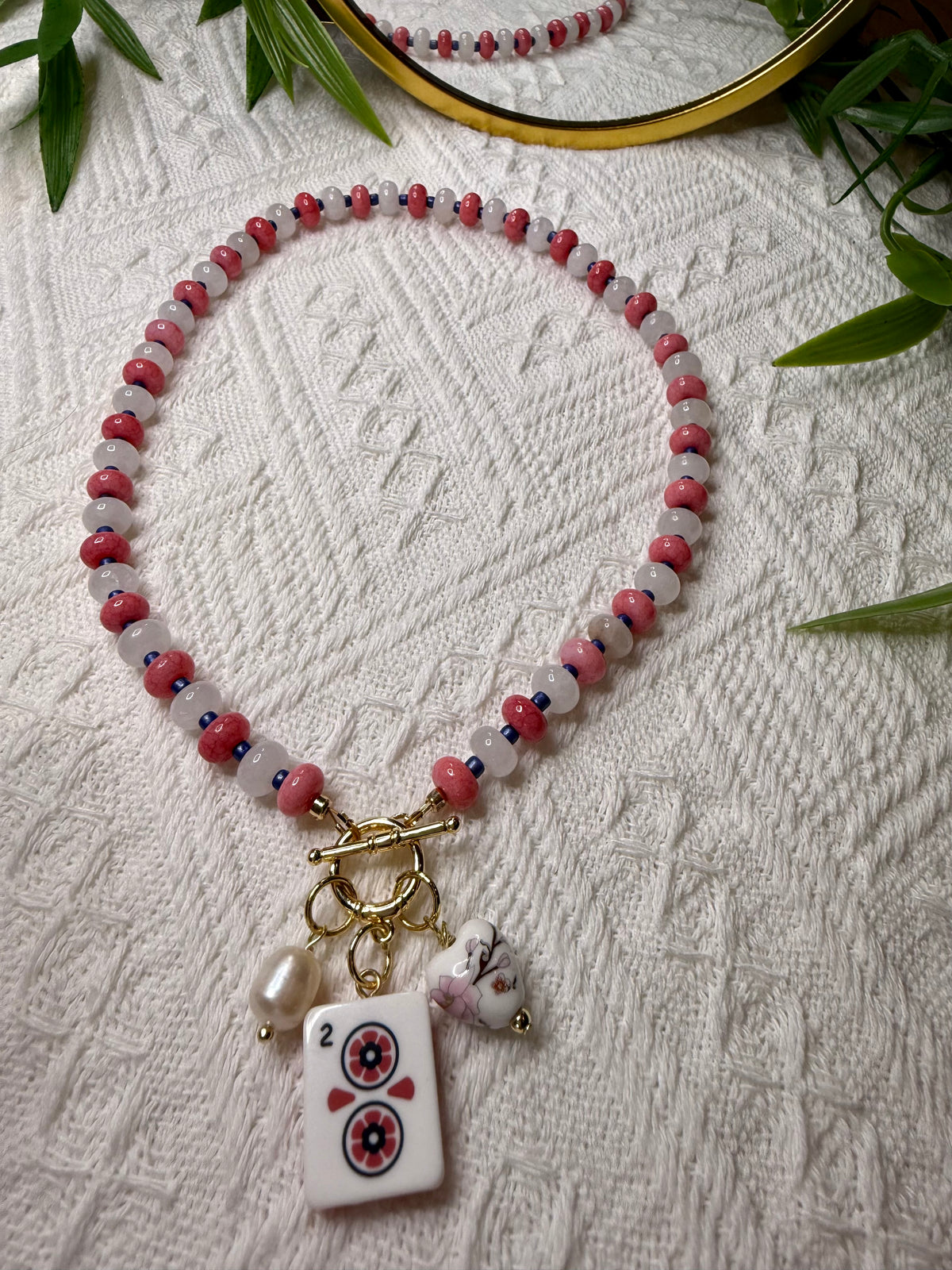 Mahj-Inspired Necklaces -Dot
