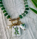 Mahj-Inspired Necklaces -Bamboo