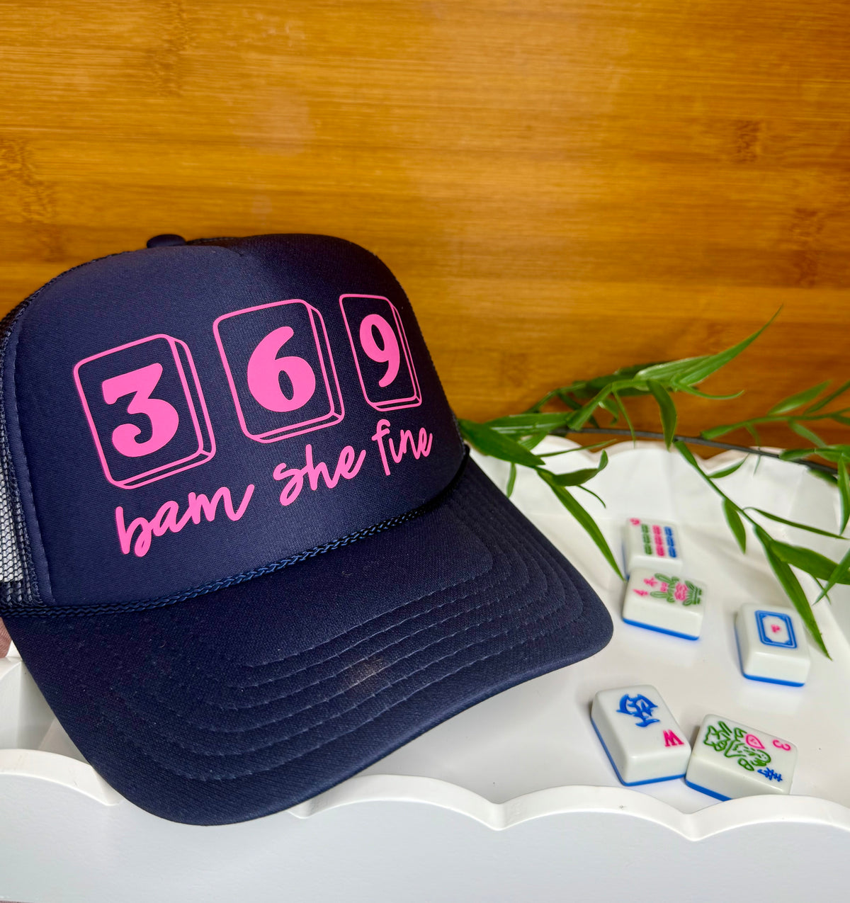 369 Bam She Fine Trucker Hat