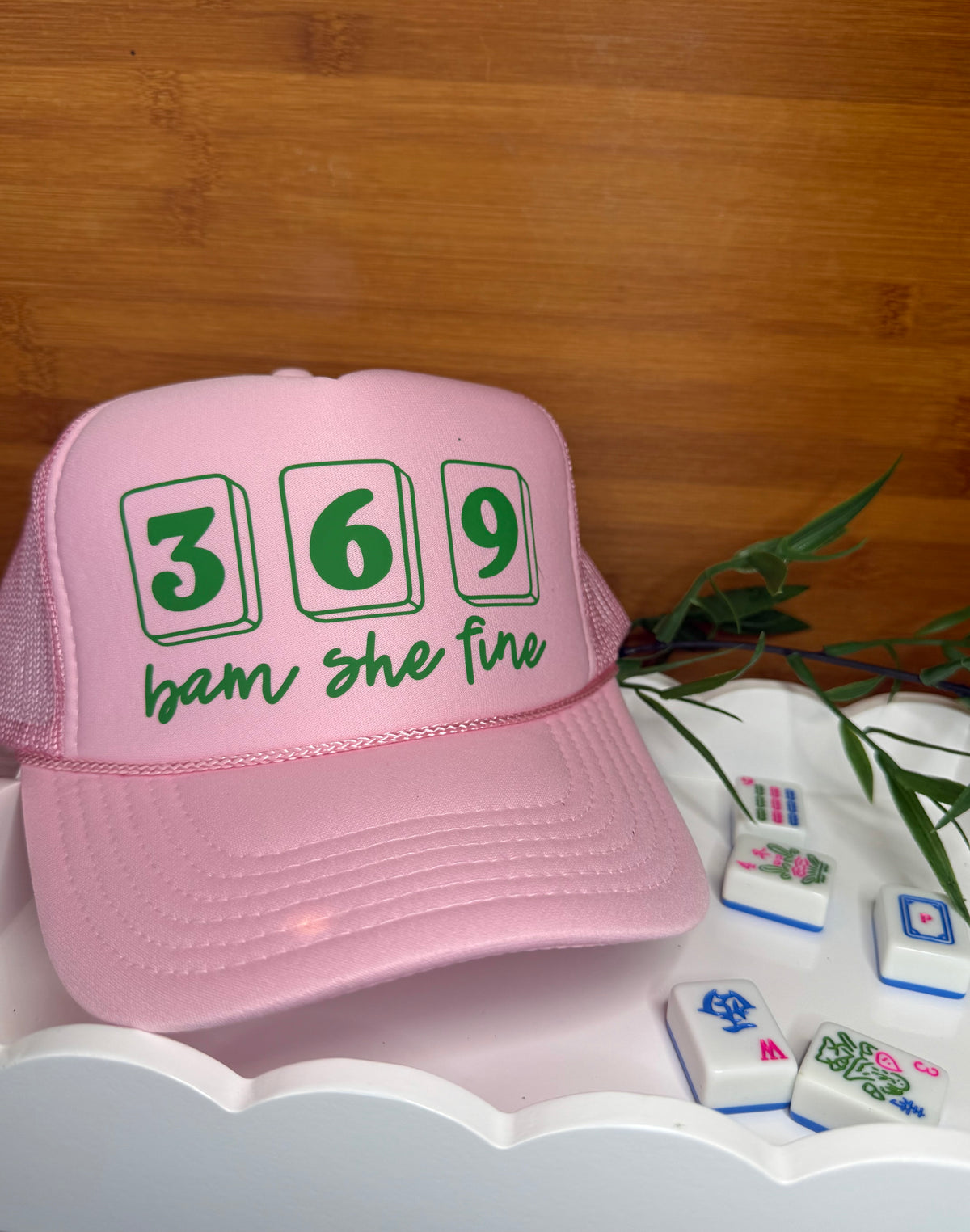 369 Bam She Fine Trucker Hat