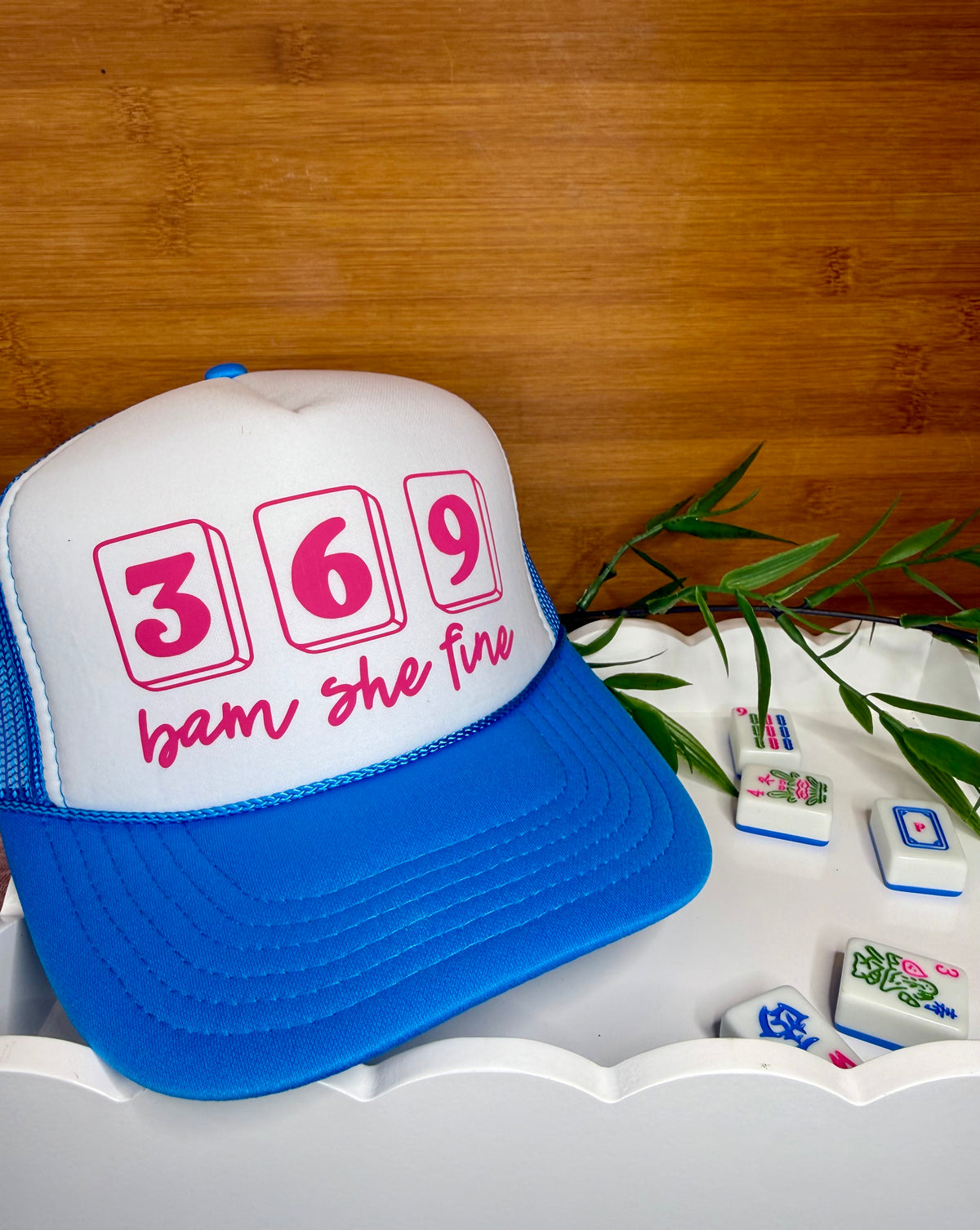 369 Bam She Fine Trucker Hat