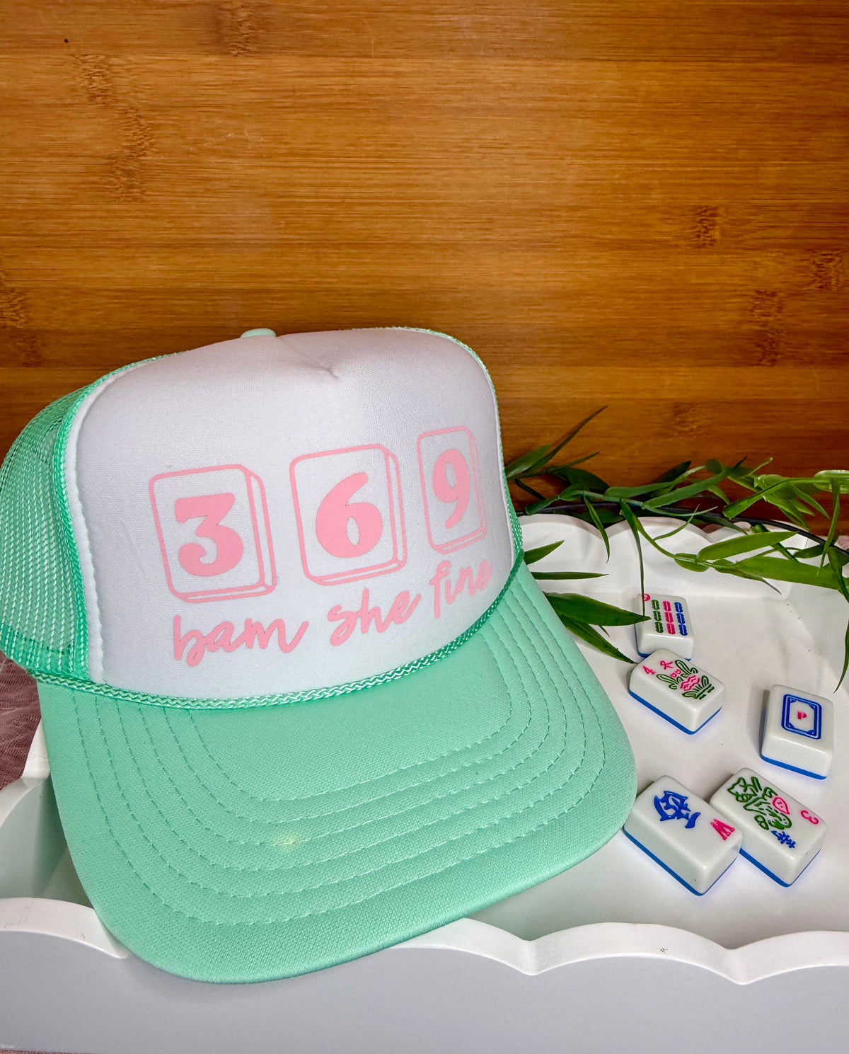 369 Bam She Fine Trucker Hat
