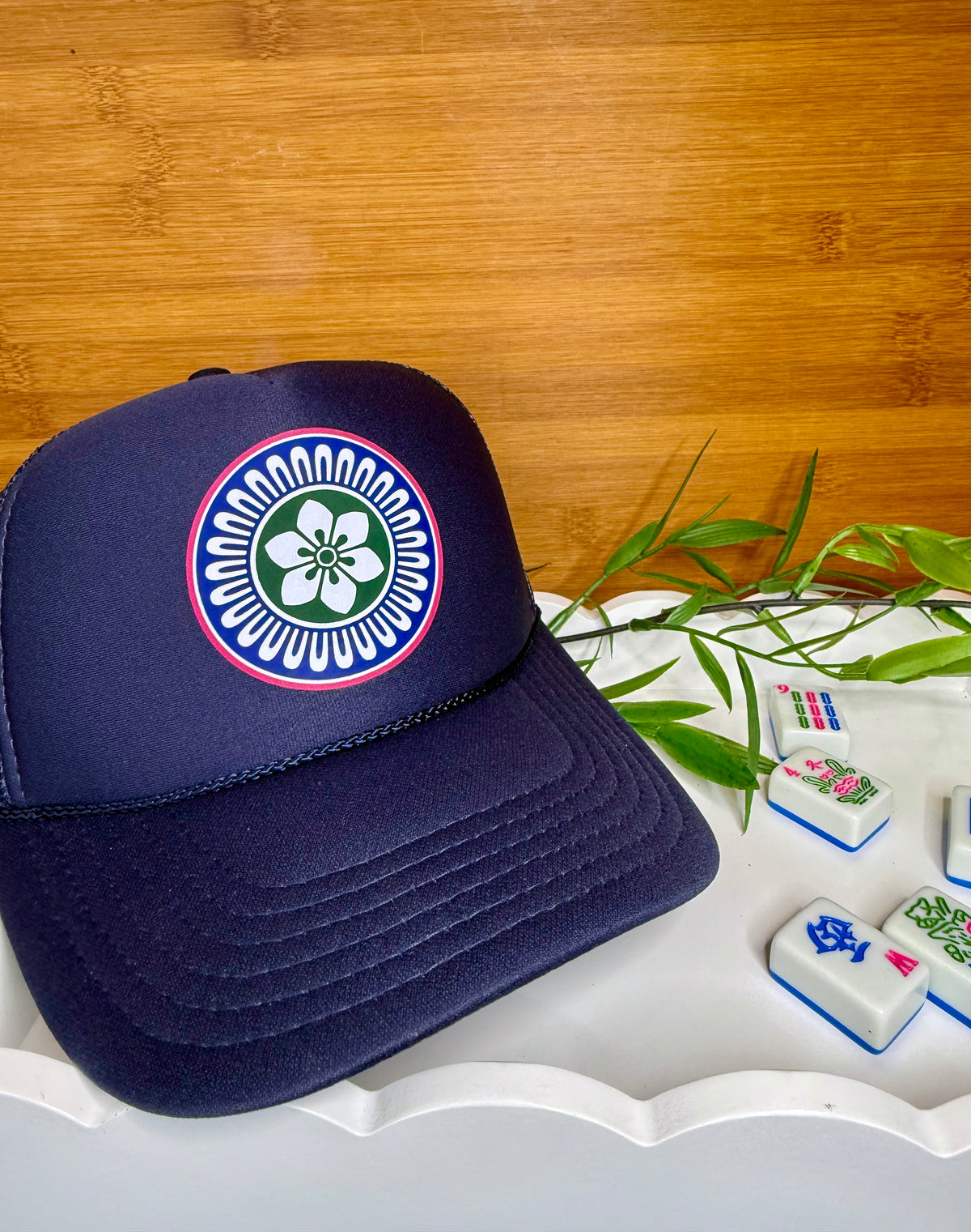 Mahjong inspired Dot hat