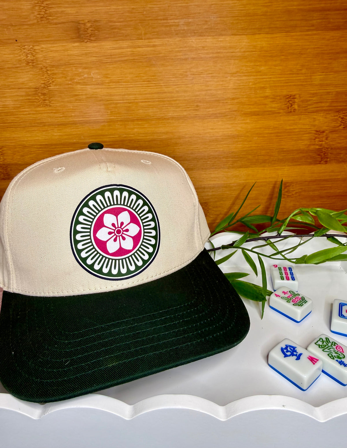 Mahjong inspired Dot hat