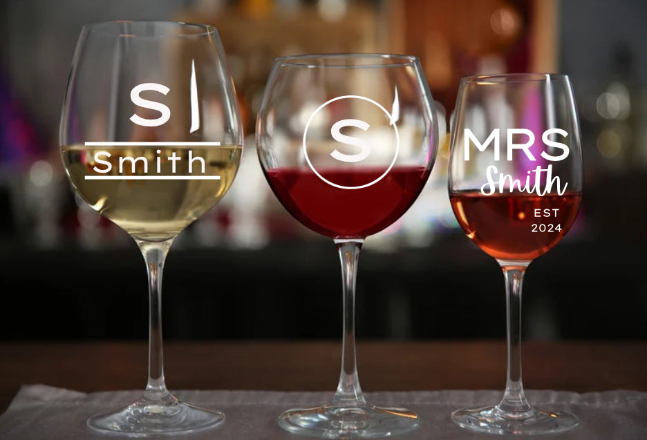 Personalized Wine Glass