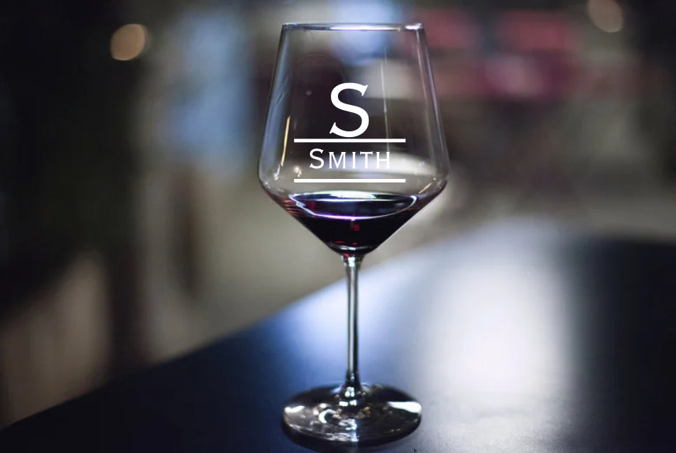 Personalized Wine Glass