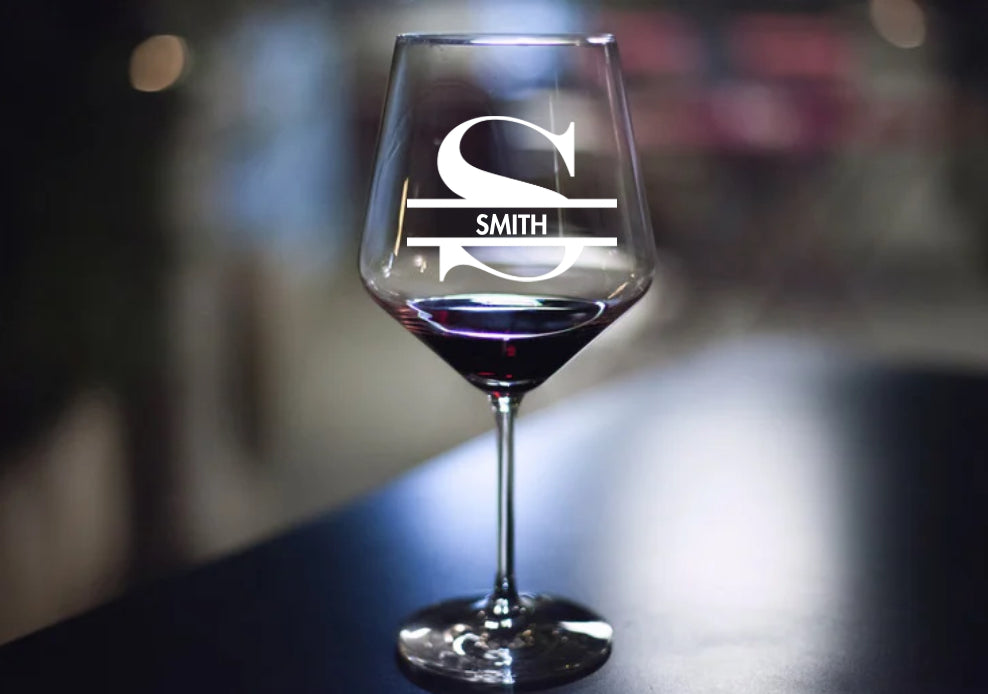 Personalized Wine Glass