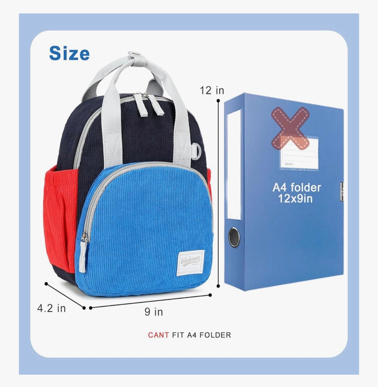 Preschool Backpack BLUE